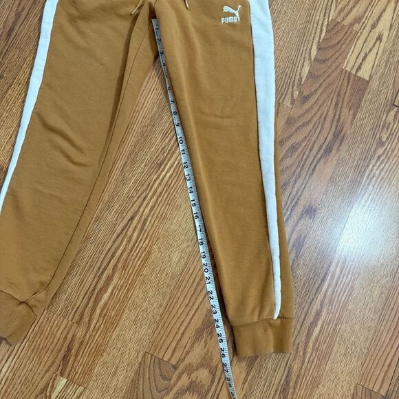 Puma Brown-orangish and White Classic T7 Tracksuit - Picture 13 of 15